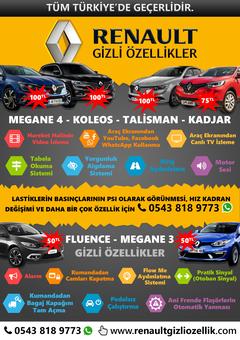 RENAULT GİZLİ ÖZELLİKLER