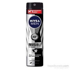 Nivea Deodorant Sprey Black & White Power 150Ml Erkek (Bitti) 