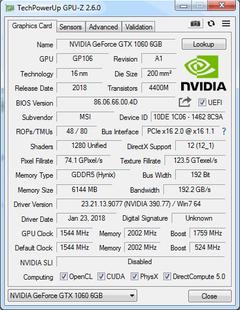 GPU-Z Değerim Normal mi ? - GTX1060