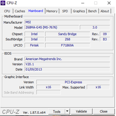 Msi Z68MA-G45 Oc sorunu