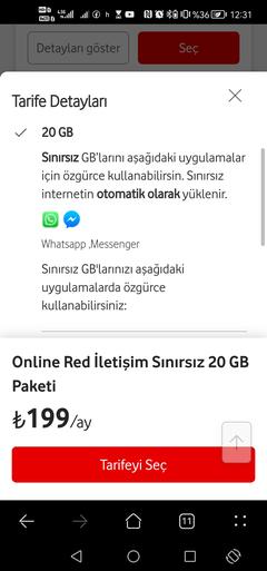 Vodafone dan Yeni Yalın Tarifeler!