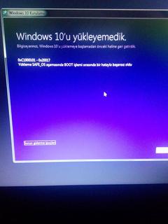  Windows 10 Safe_OS Hatası