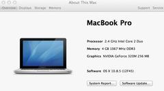  Macbook Pro Upgrade