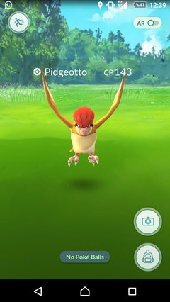  Pokemon yakalarken çantaya tıklanmıyor