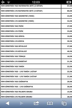  FEM SİMETRİK EŞİT AĞIRLIK SET