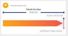 Turk.net İnternet 59.99 TAAHHÜTSÜZ