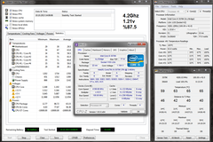  İ5 3570K(Costa Rica) @ 4.4 GHz(1.320v) vs H80İ Prime 95 Testi