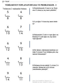 İLKOKULLAR İÇİN ETKİNLİK TEST VE UYGULAMALAR