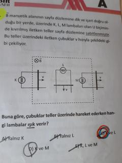 Fizik manyetik alan sorusu bakar mısınız