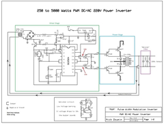El Yapimi 12v 60 A Dc 220 V Ac 500 Watt Mosfet Inverter