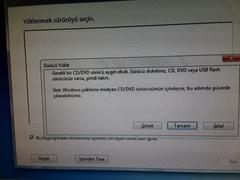 Windows 7 format arma sorunu