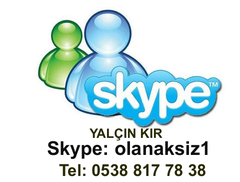  skypede oturum açamıyorum yardımm..