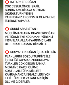 AKP gençlik kolları Wp mesajı SS li