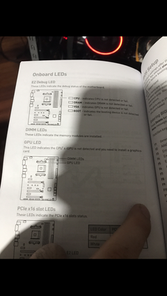 Anakart gpu ışığı