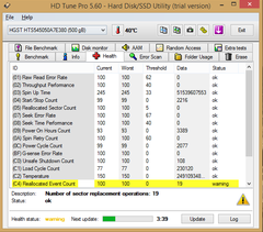  HD tune programlı ile harddisk testi resimli anlatım