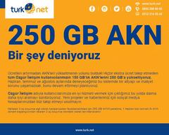 250 GB AKN ile İlgili çok güzel haber....!