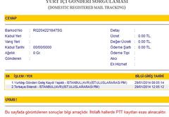  Kargo takibi Torbaya Eklendi - İSTANBUL(AVR)(İST.ULUSLARARASI PİM)	