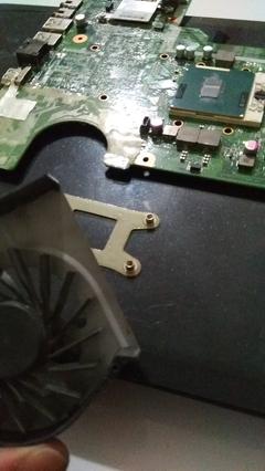 laptop fan temizlemeye cesaret etmek..