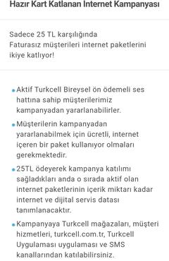 GÜNCELLENDİ) Turkcell İnternet Paketlerini İkiye Katla (Yıllık Paketler  HARİÇ) | DonanımHaber Forum