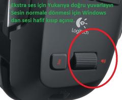 Logitech G930 Sesi Az Çıkıyor Diyenlere ÇÖZÜM