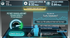  UZAK MESAFEYE İNTERNET İÇİN YARDIM LÜTFEN