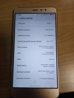  XİAOMİ REDMİ NOTE 3 PRO 3/32 GB 700 TL