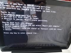 MacBook windows 7 fatal error sorunu