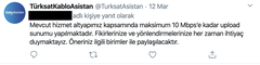 Türksat #Kablonet Upload Hız Talebi