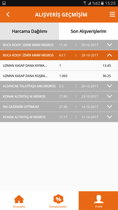 Migros Dana kuşbaşı 1 kg 28.90tl