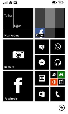  Lumia 820 duvar kağıdı değiştiremiyorum