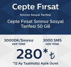 Cepte Fırsat Sınırsız Sosyal Tarifesi (Yeni kurumsal Türk Telekom tarifesi)