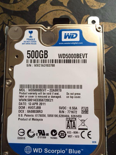  Wd 500Gb kart yandı Sorum var