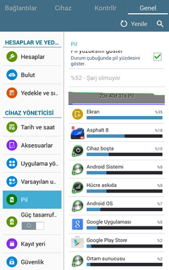  Galaxy tab4 batarya sorunu