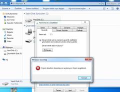  YARDIM !! Windows 7-Erişim engellendi ÇÖZÜM BULUNAMADI !