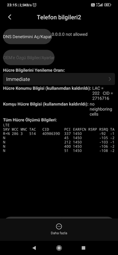 TÜM OPERATÖRLER 4,5G HIZ TESTİ [ANA KONU] 5G YE DOĞRU ADIM ADIM