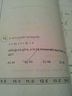  Matematik Sorularım