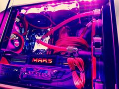  CORSAIR AIR 240 WHITE-RED MOD&CUSTOM