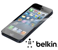  Orjinal Sıfır Belkin iPhone 5 Ekran Koruyucu Film 3 Ön, Şeffaf