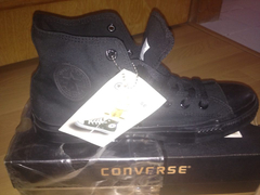  SATILDI !  Orj. Converse Chuck Taylor Mono Black 44numara