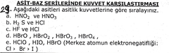  Kimya soruları için yardım edebilir misiniz?