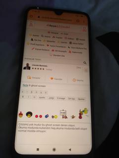 Note 8 ghost screen (Ekran sararması da olabilir)