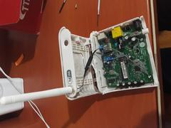  Huawei marka HG521 model wireless modeme bakır anten montajı ..