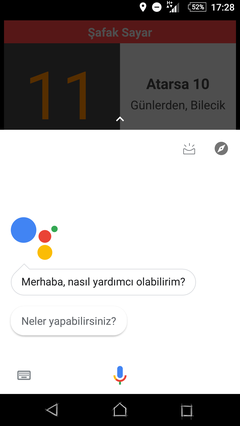 google asistan turkce kullananlar 15
