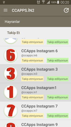  Instagram Takipçi Analiz Mobil Uygulaması Hk.