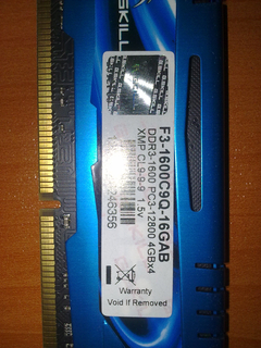  200 TL<>GSKILL 16GB(4x4GB) Ares Blue Low Profile DDR3 1600MH