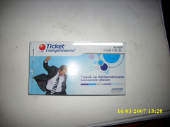 Satilik Ticket Yemek Kuponu