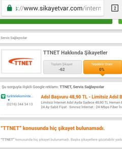 Turk.net İnternet 59.99 TAAHHÜTSÜZ