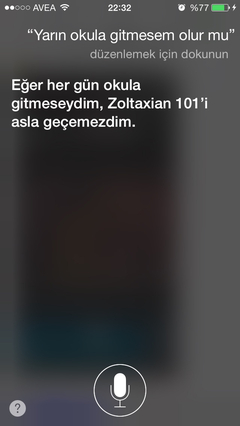 Türkçe Siri [ANA KONU]