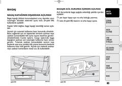  doblo dinamik 2010 bagaj açma sorunu