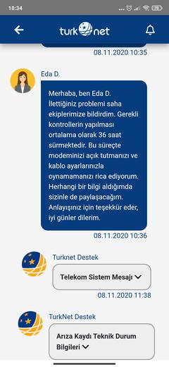 TurkNet Destek Burada